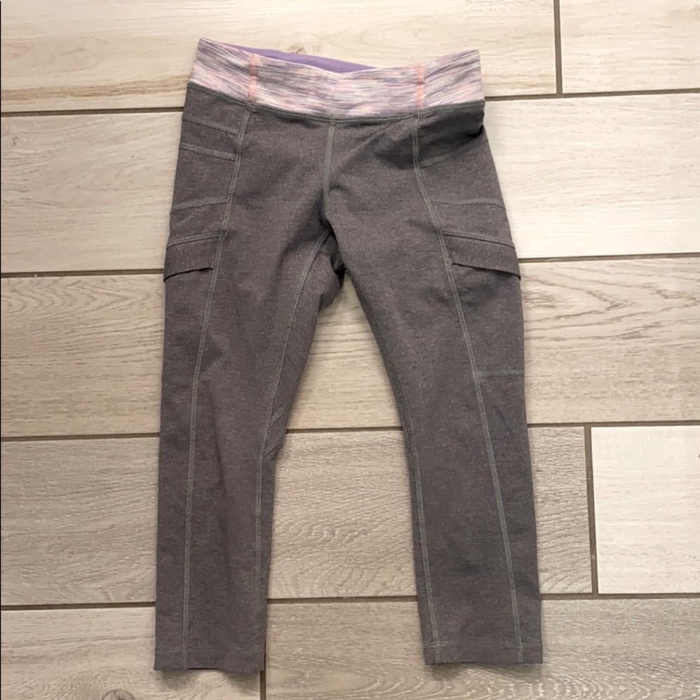 Ivivva cropped leggings - Size 8